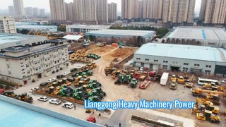 Liangong Bulldozers & Excavators Factory Display